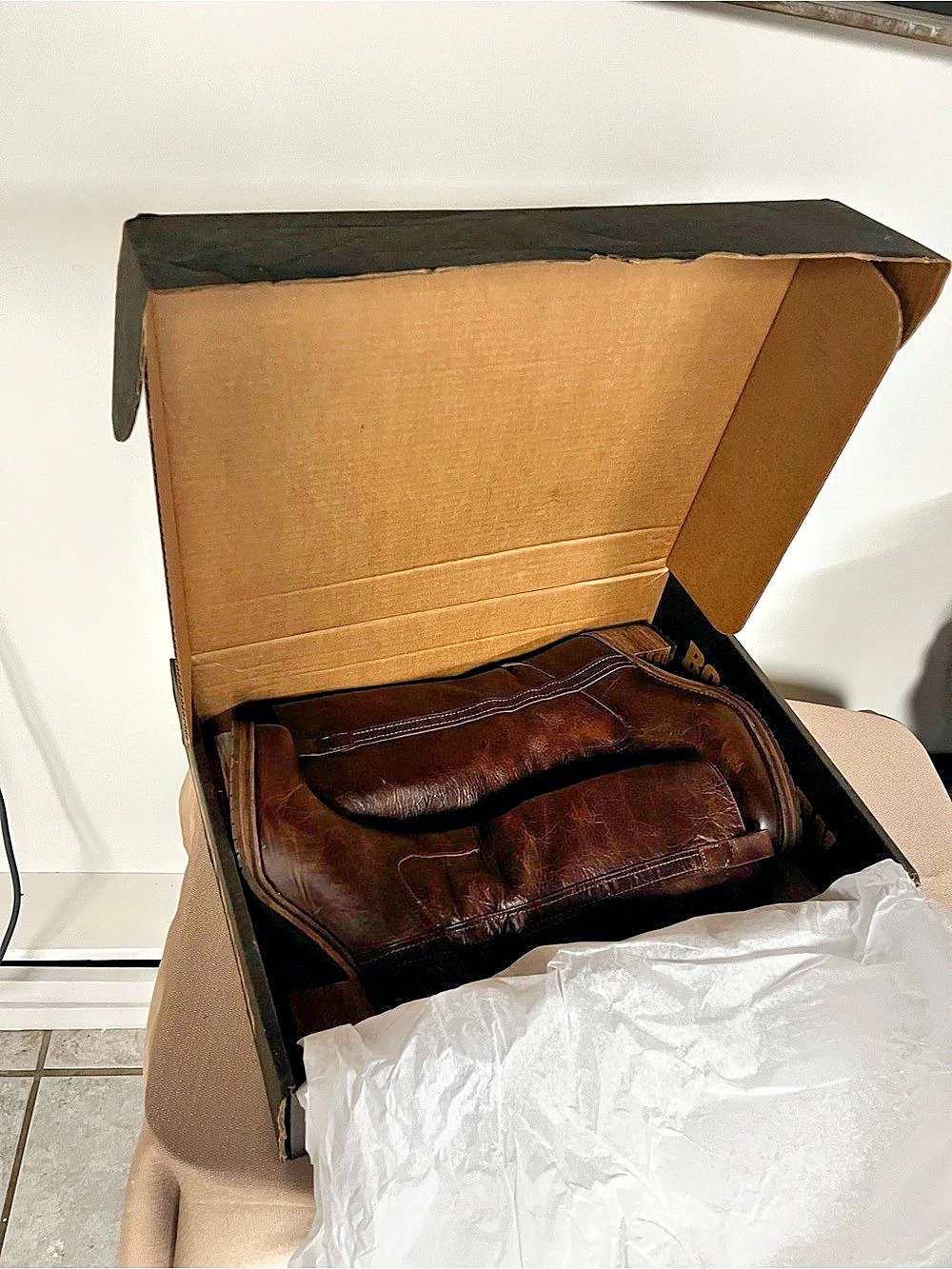 Cleo + Wolf Leather Heeled Boots Brown US 8.5 - Picture 8 of 11